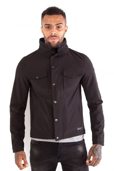 Arvin Black Hooded Jacket