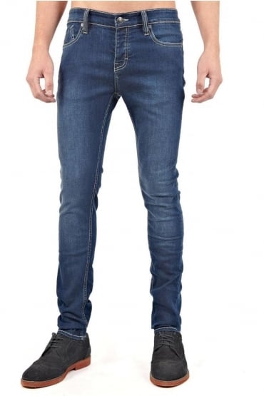 Ashton Skinny Fit Jeans | Dark Blue Wash