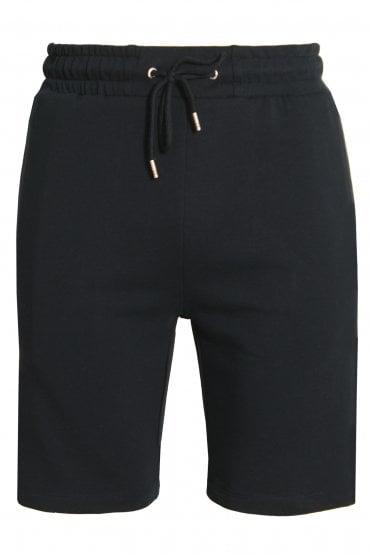 Bronte Fleece Jogger Shorts | Navy