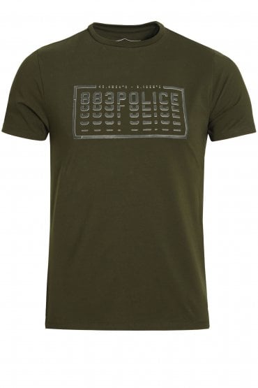 Clone Graphic Print T-Shirt | Khaki