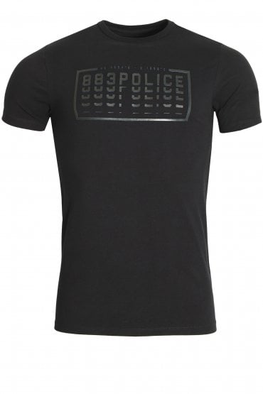 Clone Graphic Print T-Shirt | Navy