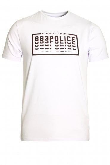 Clone Graphic Print T-Shirt | White