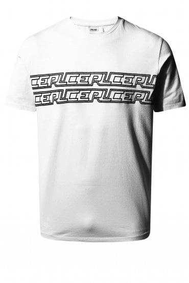 Cobden Graphic Print Men's T-Shirt | White