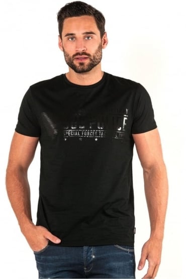 Dupree Graphic Print Men's T-Shirt | Black