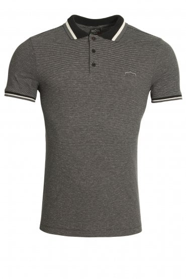 Flint Polo Shirt | Black