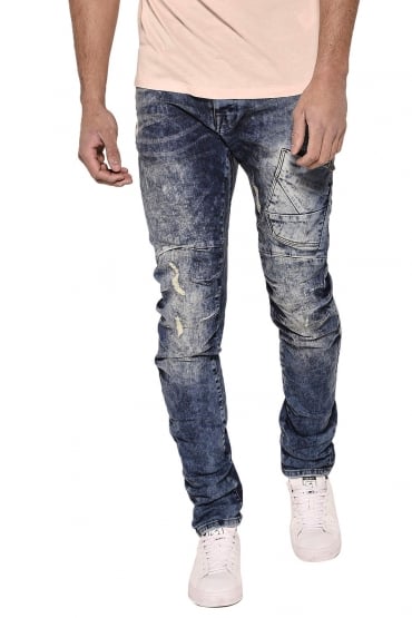 Hazard AI 428 Twisted Fit Jeans Blue Wash