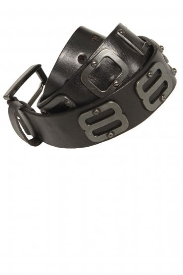 Jambo Leather Belt - Black