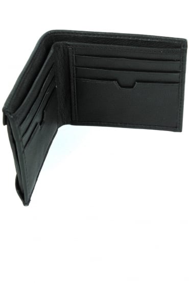 Lazzaro Leather Wallet Black