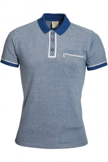 Lennox Polo Shirt | Eclipse Navy & Seapine Green