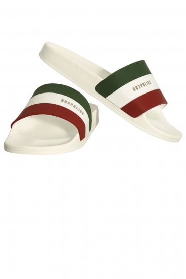 Lider Men's Sliders | White