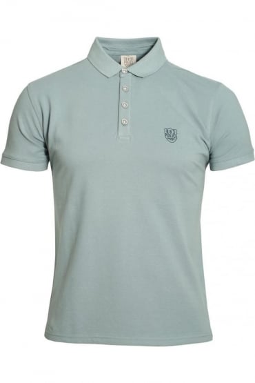 Mellor Polo Shirt | Charcoal & Green