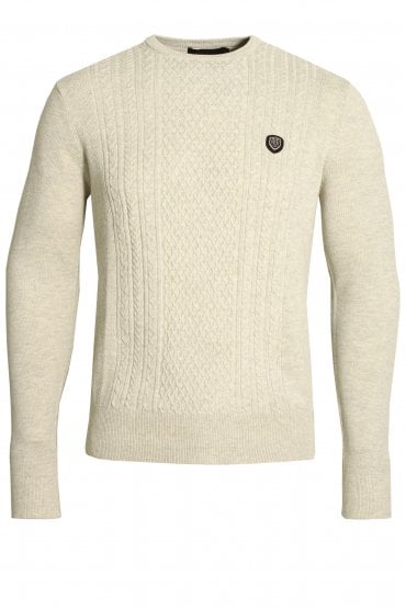 Moment Crew Neck Sweater | Ecru