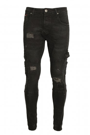 Moriarty HO 468 Slim Fit Cuffed Jeans