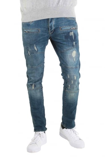 Moriarty New 423 Mid Wash Slim Stretch Jeans