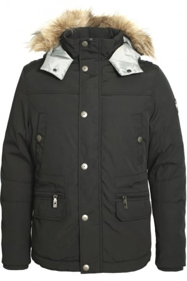 Myles Parka Jacket | Charcoal