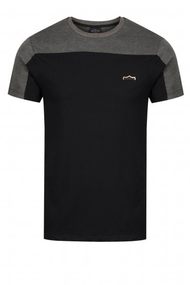 Nevis T-Shirt | Black/Khaki