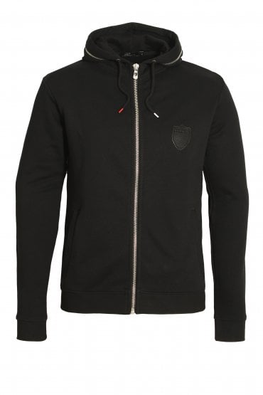 Rani Zip Through Hoodie | Black