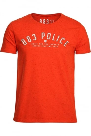 Snow T-Shirt Spicy Orange