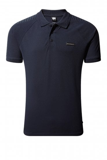 Strawin Men's Short Sleeve Polo Shirt | Navy
