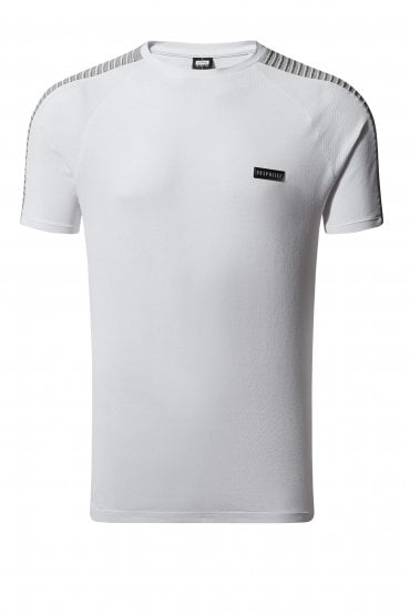 Sunray Slim Fit Mens Crew Neck Short Sleeve T-Shirt | White