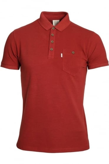 Winton Polo Shirt | Rosewood Red