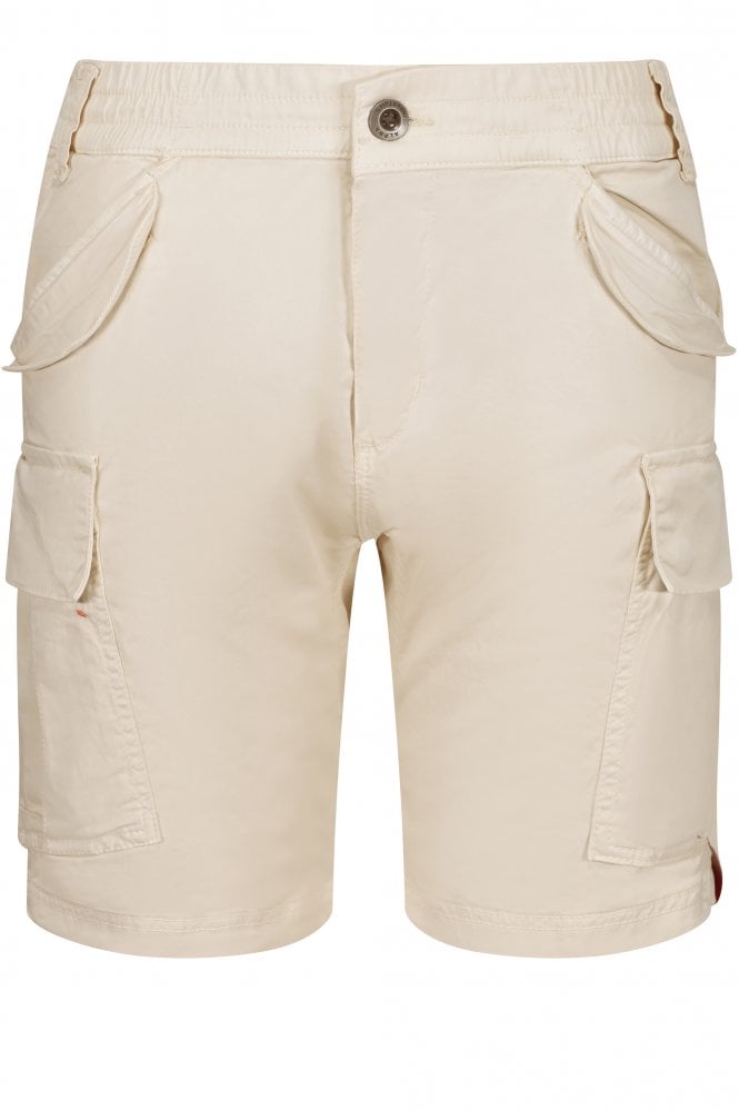 ALPHA INDUSTRIES Airman Cargo Shorts | Ecru