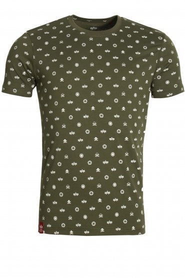 All Over Print T-Shirt | Dark Olive