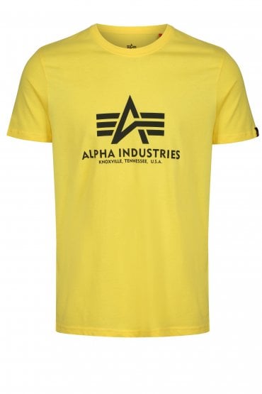 Basic Logo T-Shirt | Yellow/Black