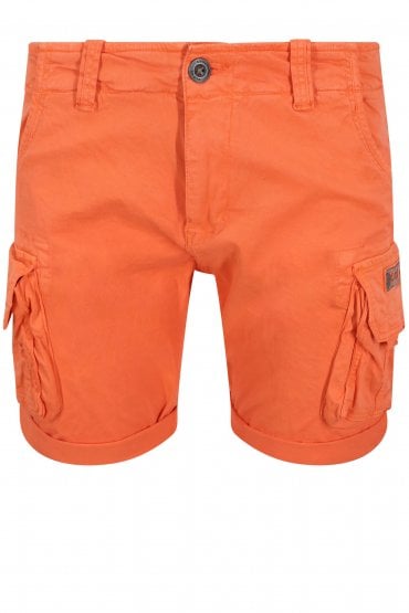 Crew Cargo Shorts | Flame Orange