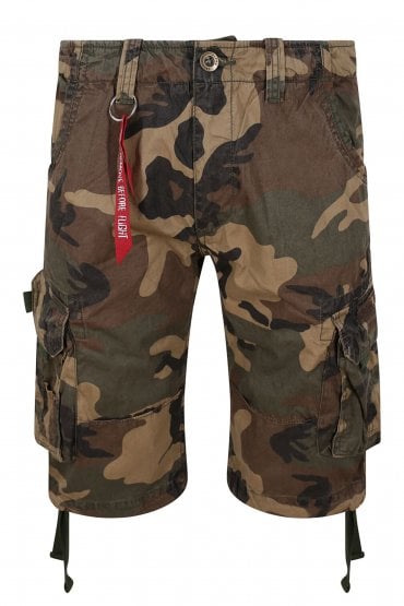 Jet Cargo Shorts | Woodland Camo
