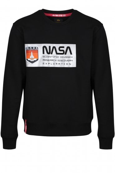 Limited Edition Mars Reflective Sweatshirt | Black