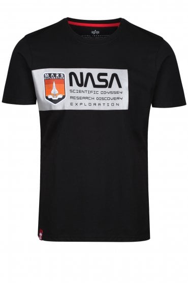 Limited Edition Mars Reflective T-Shirt | Black
