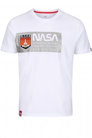 Limited Edition Mars Reflective T-Shirt | White