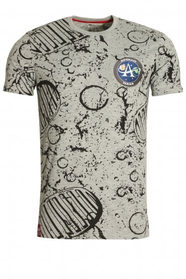 Limited Edition Moon Landing T-Shirt | Grey Heather