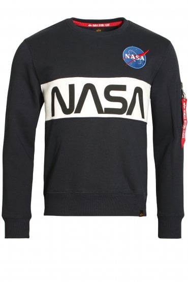 Limited Edition NASA Inlaid Sweatshirt | Navy