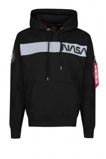 Limited Edition NASA Reflective Logo OTH Hoodie | Black