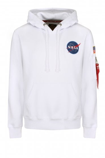 Limited Edition NASA Space Shuttle OTH Hoodie | White