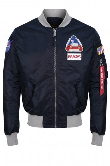 MA-1 LW Mission to Mars Bomber Jacket | Rep Blue