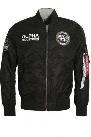 MA-1 NASA Moon Landing Reversible Jacket | Black