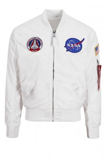 MA-1 TT NASA Reversible AirCrew Flight Jacket | White