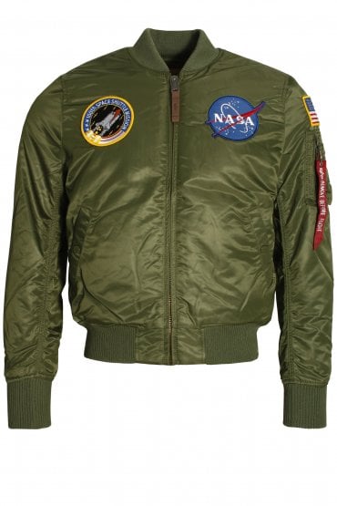 MA-1 VF NASA AirCrew Flight Jacket | Sage Green