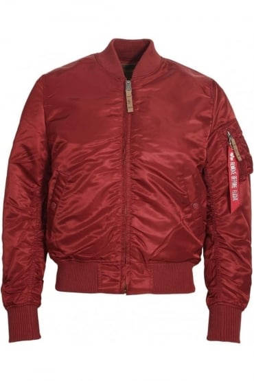 MA1 VF 59 Bomber Jacket | Burgundy