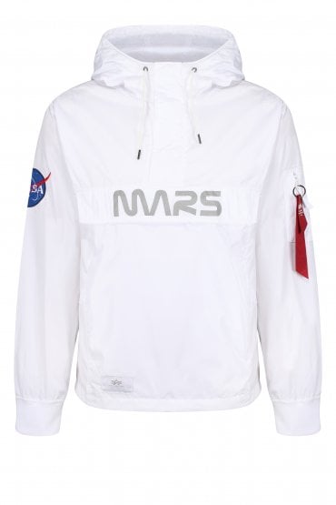 Mars Mission OTH Hooded Anorak | White