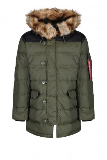N3-B Puffer Jacket | Dark Green