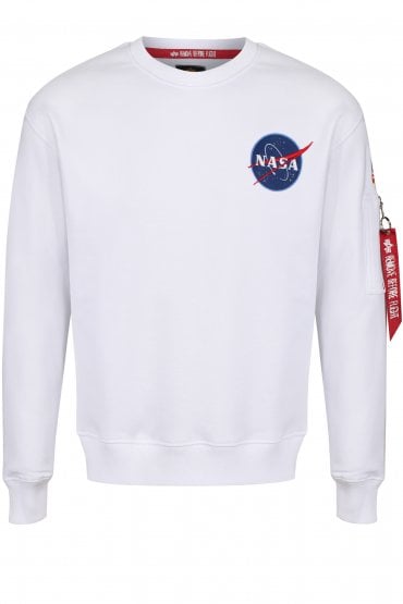 NASA Space Shuttle Sweatshirt | White