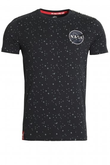 NASA Taped Star Print T-Shirt | Rep Blue