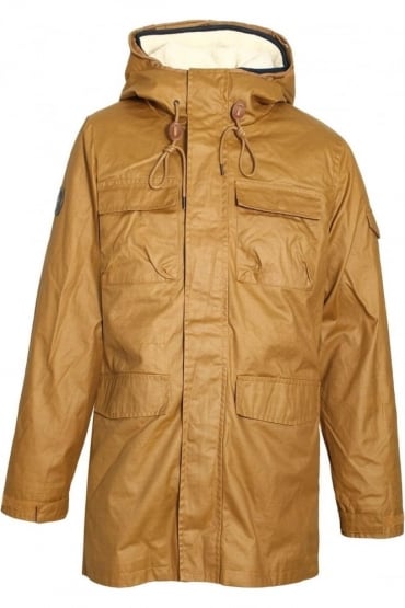 Cardin 2 in 1 Washed Parka Jacket | Tobacco