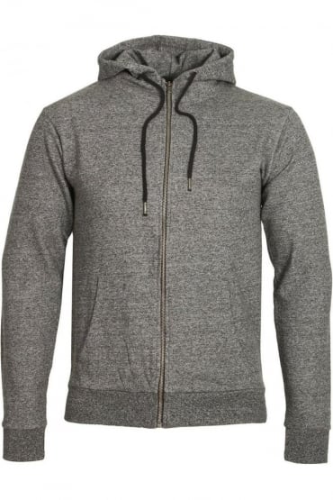 Tilbury Zip Through Hoodie - Charcoal