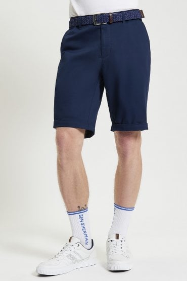 Signature Classic Men's Chino Shorts | Dark Navy
