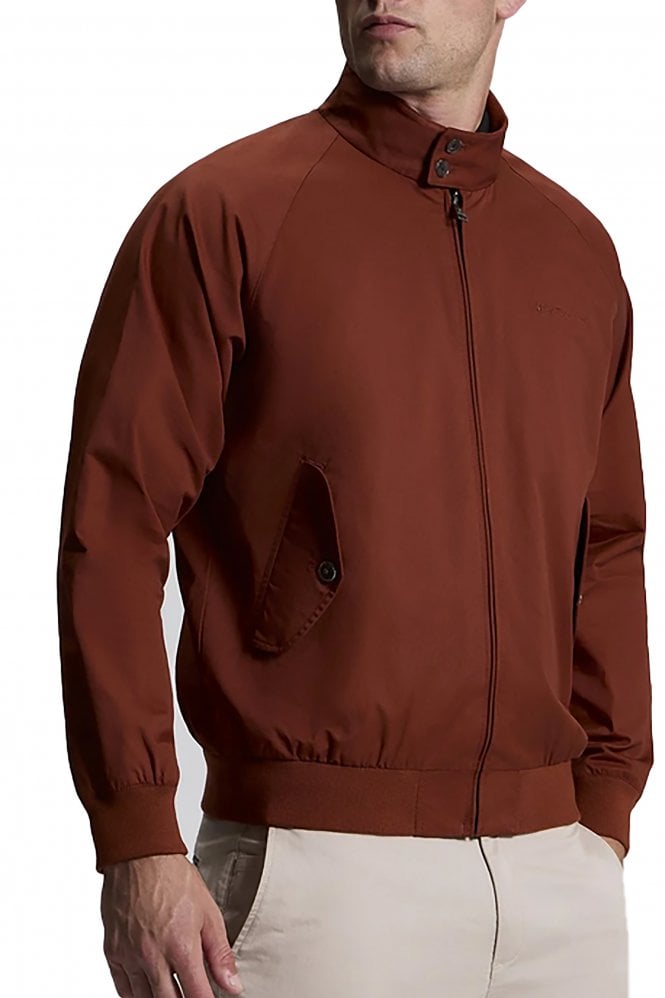 BEN SHERMAN Signature Harrington Men's Bomber Jacket | Sienna